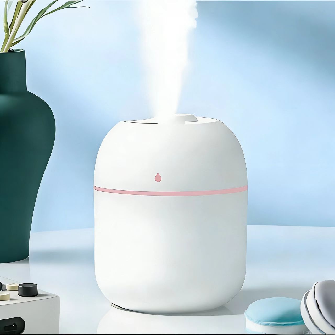 USB-C powered atomizer control mainboard featuring capacitive water level sensor and dry-burn protection